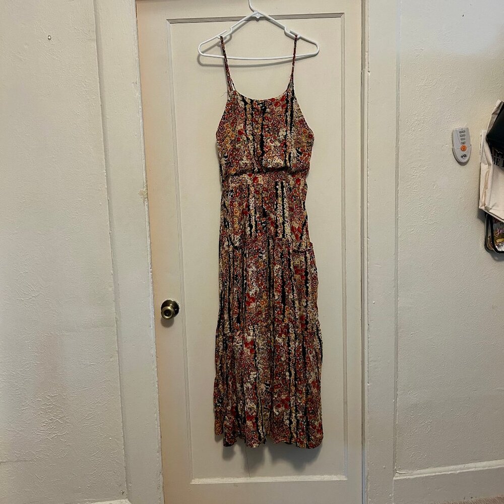 Free People Strappy Floral Maxi Dress